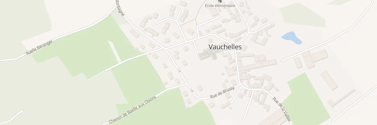 Plan du 55 Rue de Brussy à Vauchelles