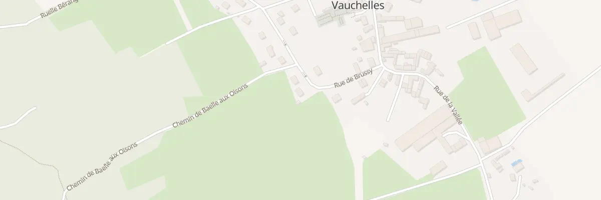 Plan du 138 Rue de Brussy à Vauchelles