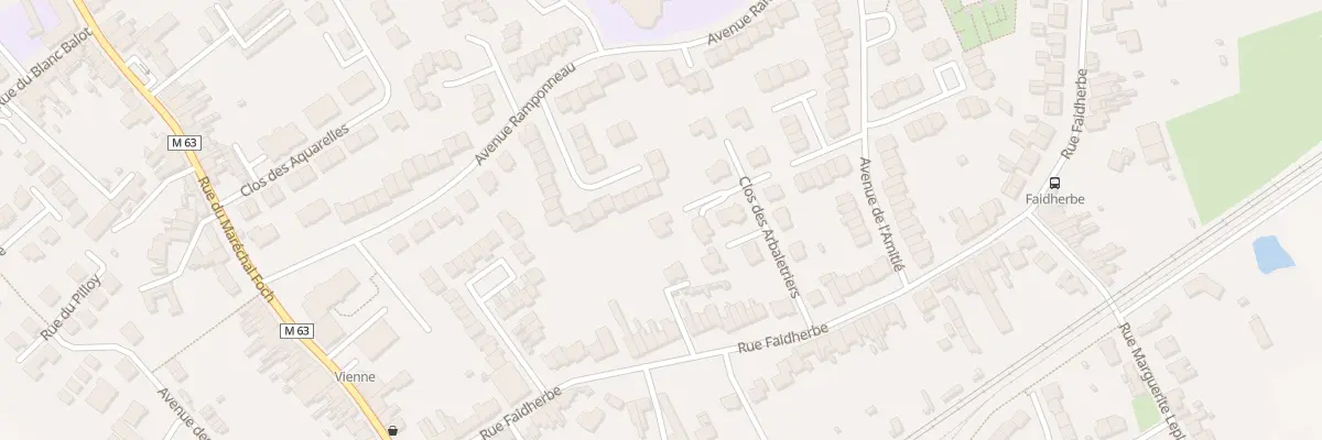 Plan du 5 Clos des Arbalétriers à Santes