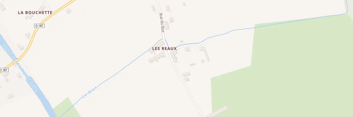 Plan du 9 Rue du Riot à Herry
