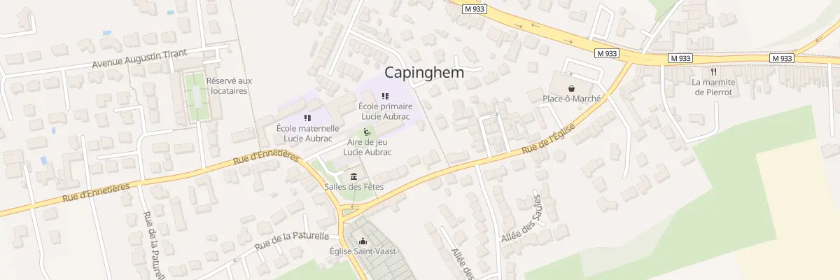 Plan du 44 Rue de l’Église à Capinghem
