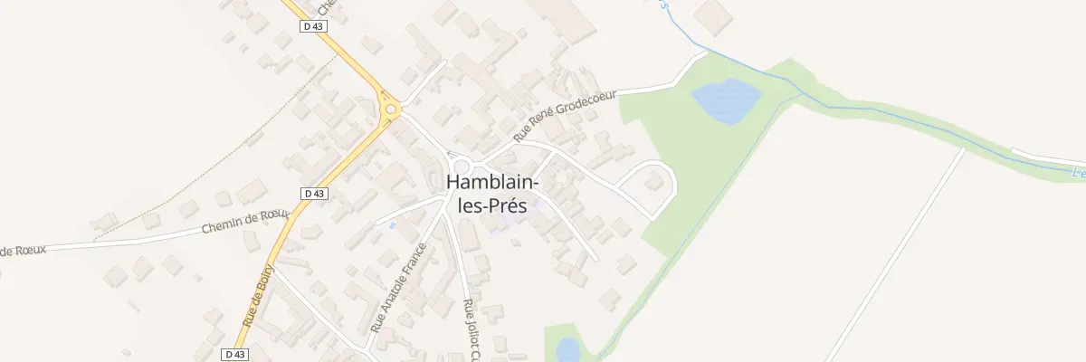 Plan du 3 Rue Jules Ferry à Hamblain-les-Prés