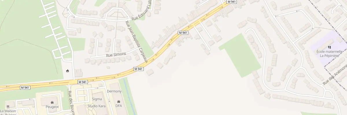 Plan du 84 Rue du Gen de Gaulle à Hallennes-lez-Haubourdin