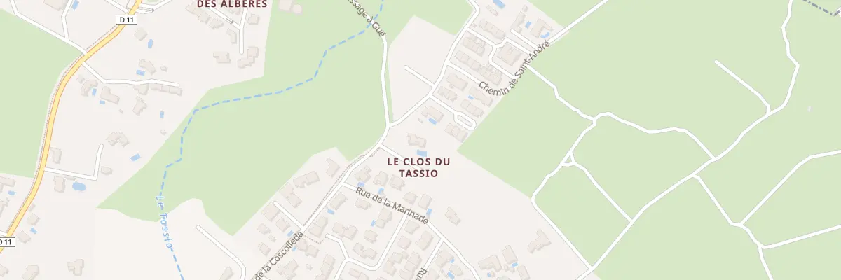 Plan du 9001 Rue de la Coscolleda à Sorède