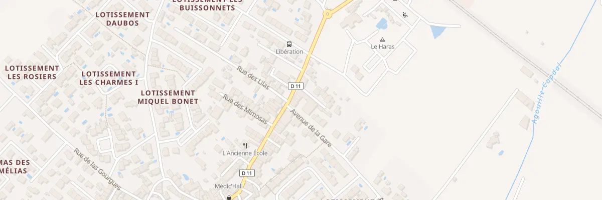 Plan du 7 Av Joliot Curie à Palau-del-Vidre