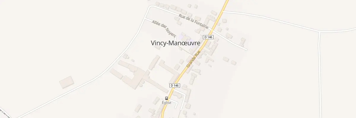 Plan du 25B Gr Grande Rue à Vincy-Manœuvre