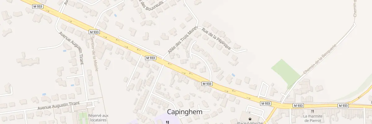 Plan du 72 Rue Poincaré à Capinghem