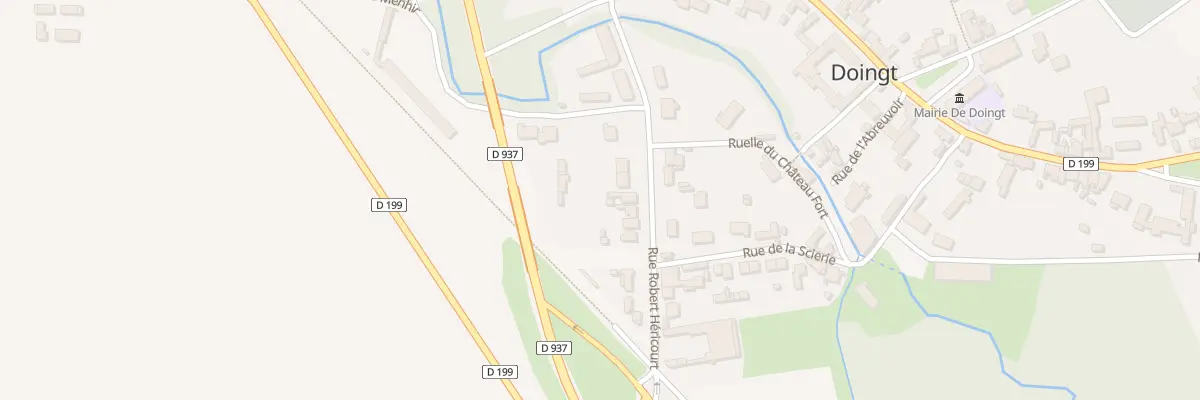 Plan du 46 Rue Robert Héricourt à Doingt