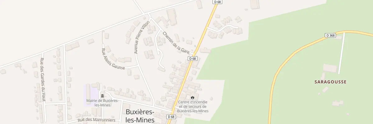 Plan du 49 Rue Gabriel Péri à Buxières-les-Mines