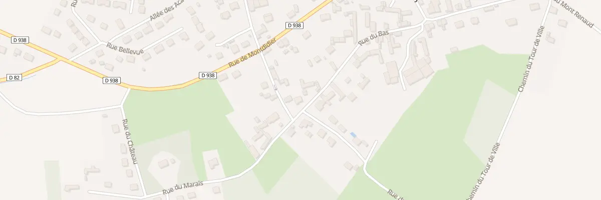 Plan du 238 Rue du Bas à Larbroye