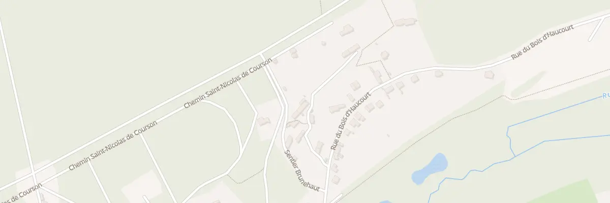 Plan du 7 Che de St Nicolas de Courson à Pierrefonds
