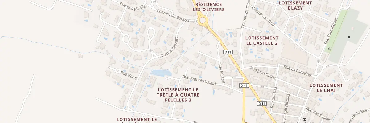 Plan du 3 Pl Bizet à Saint-Hippolyte