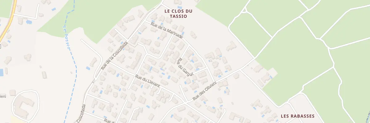Plan du 5 Rue du Gargal à Sorède