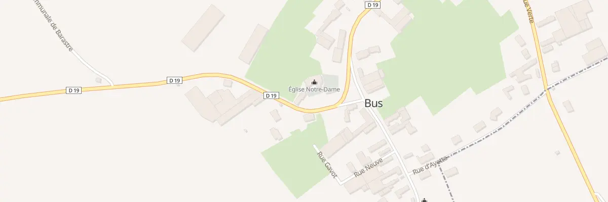 Plan du 2 Rue de Rocquigny à Bus