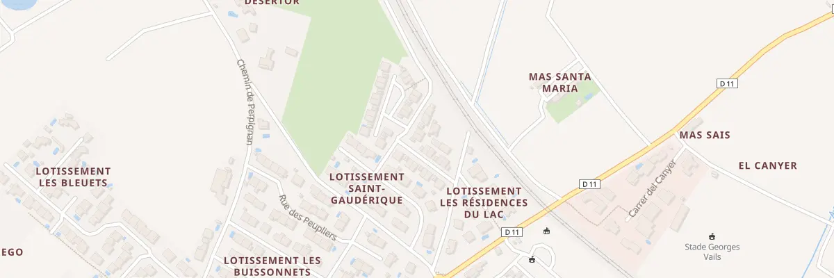 Plan du 7 Rue Jean Leon Gregory à Palau-del-Vidre