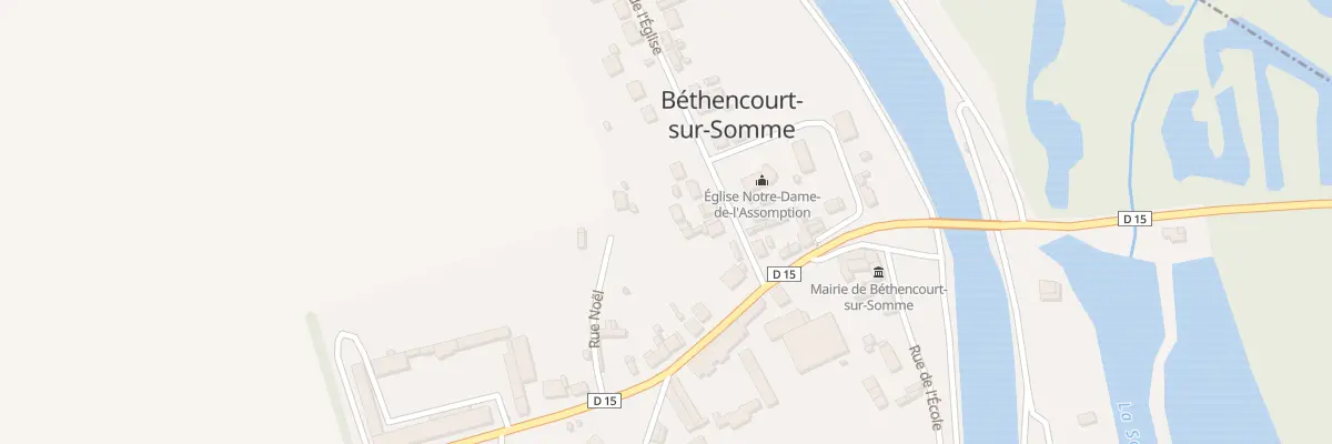 Plan du 5 Rue de l’Eglise à Béthencourt-sur-Somme