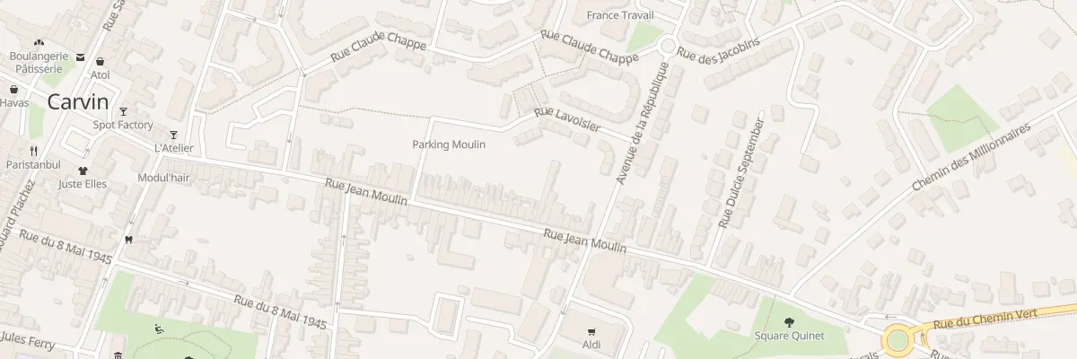 Plan du 87 Rue Jean Moulin à Carvin