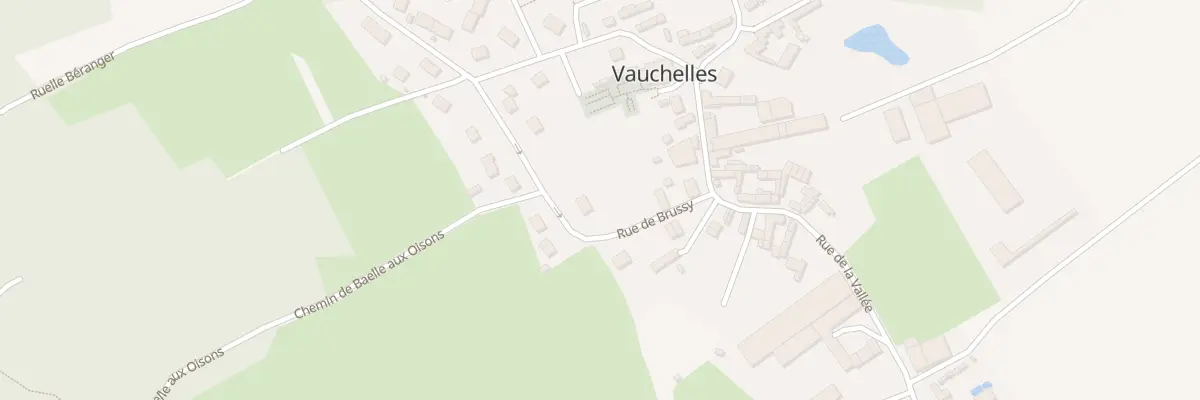 Plan du 125 Rue de Brussy à Vauchelles