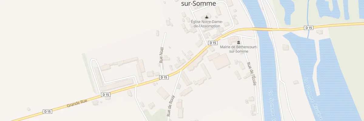 Plan du 10 Gr Grande Rue à Béthencourt-sur-Somme
