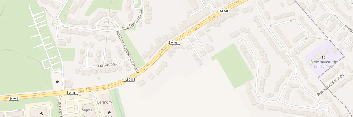 Plan du 78 Rue du Gen de Gaulle à Hallennes-lez-Haubourdin