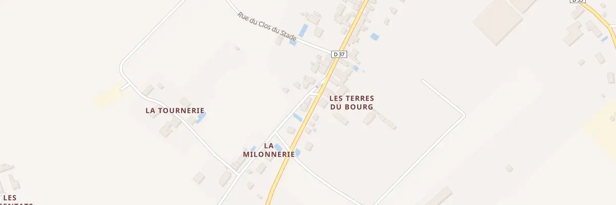 Plan du 60 Rue de Châteaurenard à Chuelles