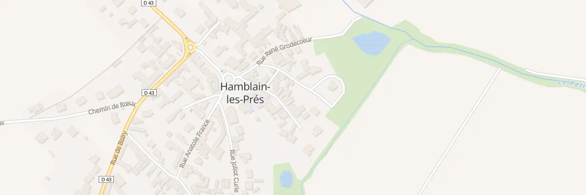 Plan du 9 Rue Jules Ferry à Hamblain-les-Prés