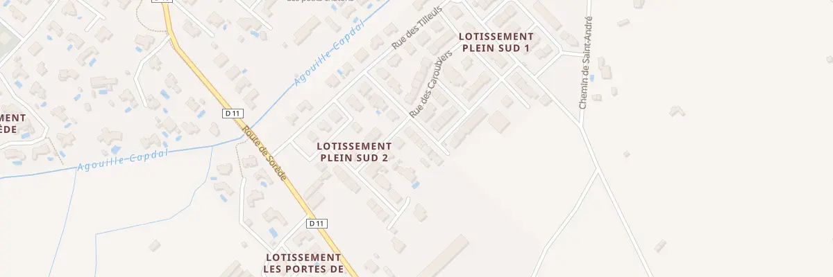 Plan du 21 Rue des Arbousiers à Palau-del-Vidre