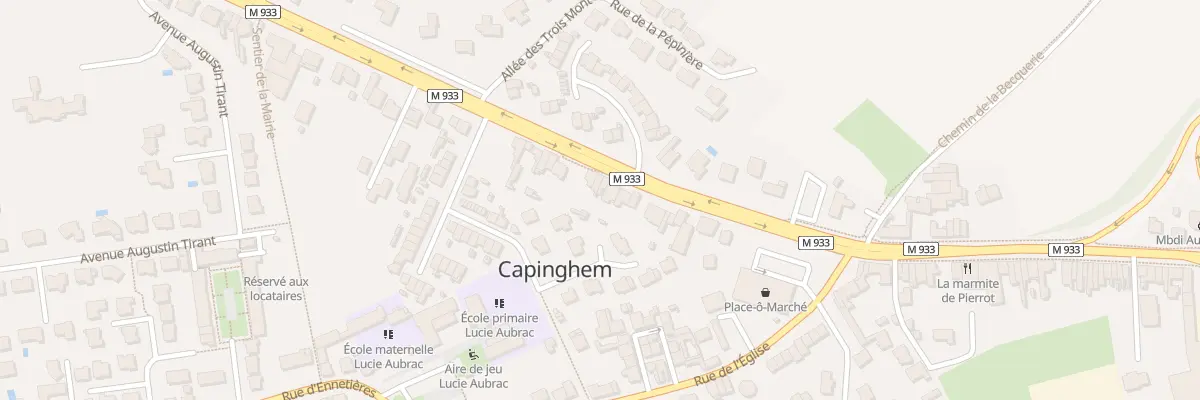 Plan du 125 Rue Poincaré à Capinghem