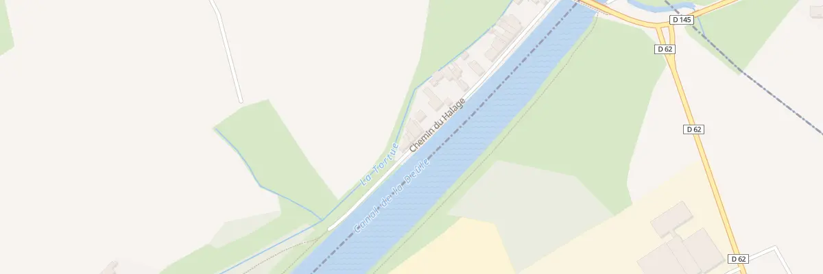 Plan du 21 Che du Halage à Wavrin