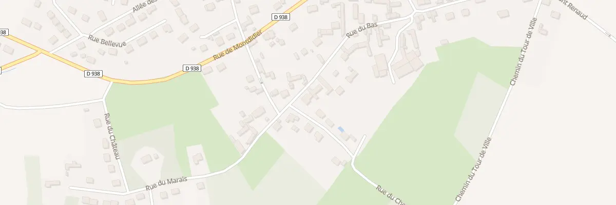 Plan du 225 Rue du Bas à Larbroye