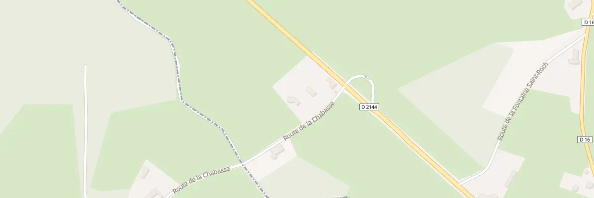 Plan du 5228 Les Baraques à Pouzol