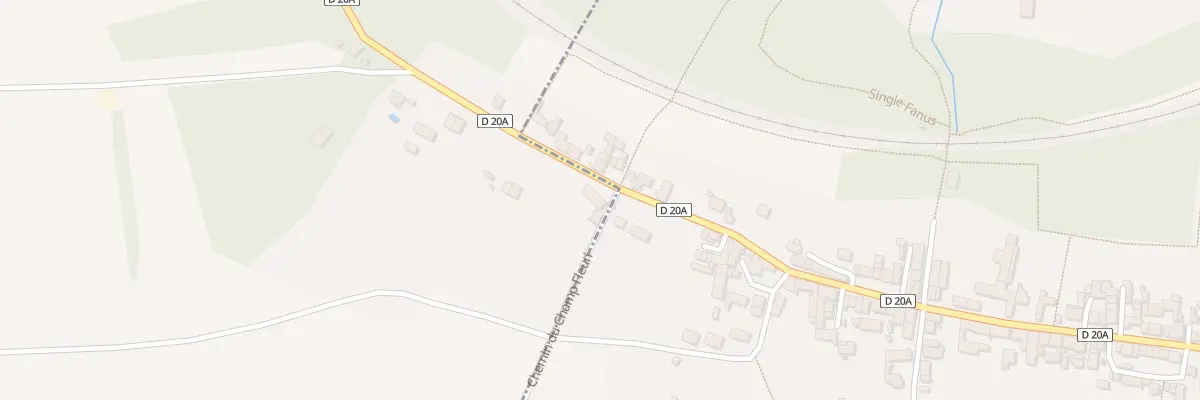 Plan du 14 La Roche à Guérard