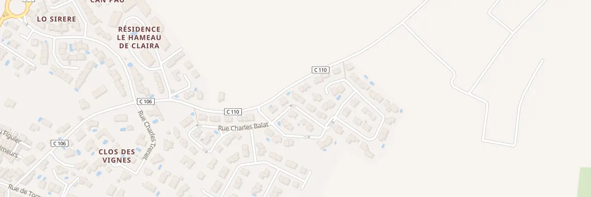 Plan du 26 Rue Jean Montgaillard à Claira