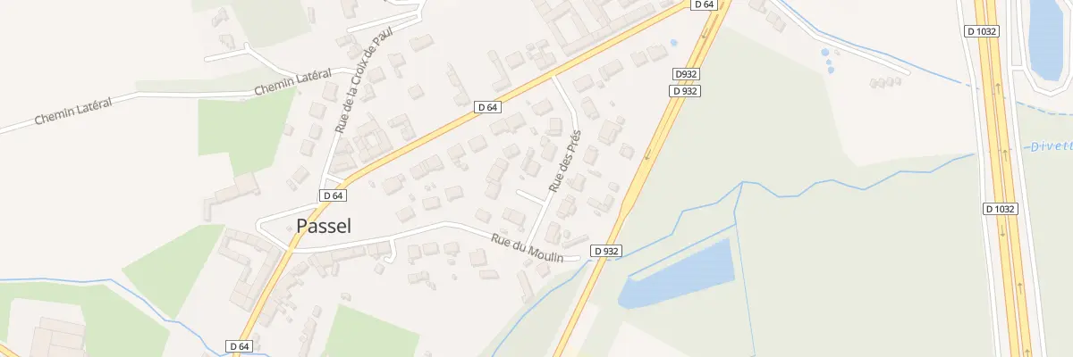 Plan du 100 Rue des Pres à Passel