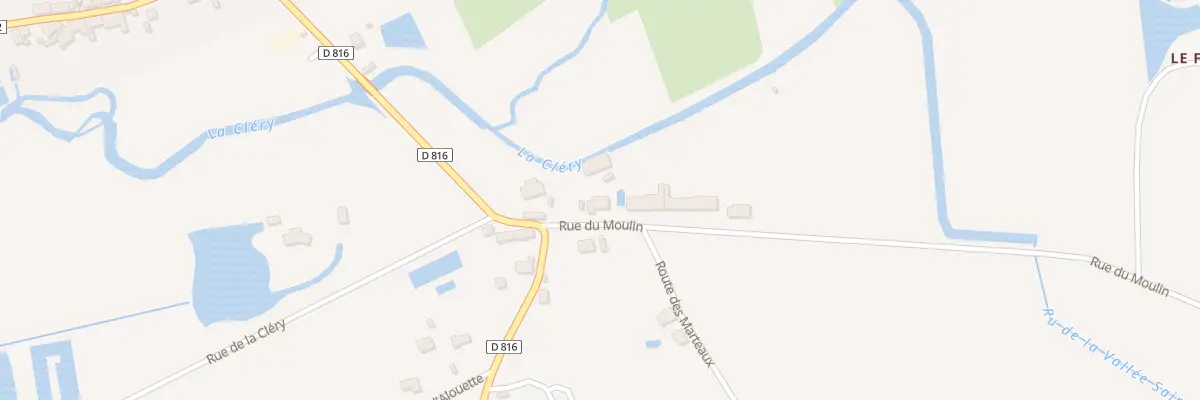 Plan du 33 Rue du Moulin à Chantecoq