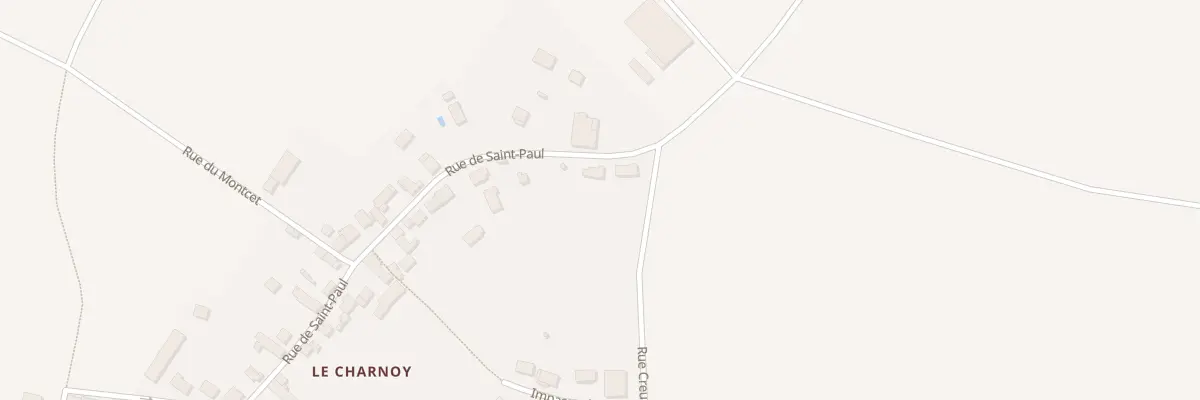 Plan du 21 Rue Creuse à Guérard