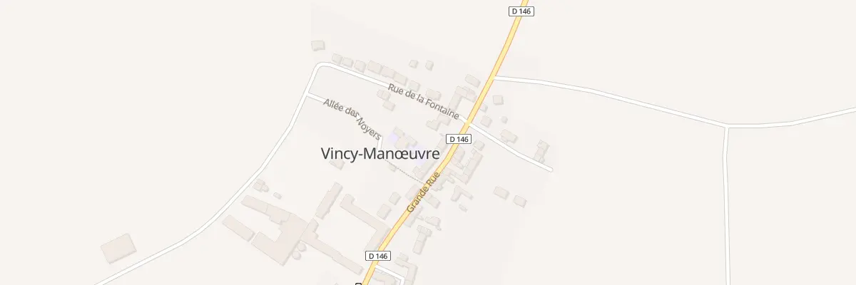 Plan du 33 Gr Grande Rue à Vincy-Manœuvre