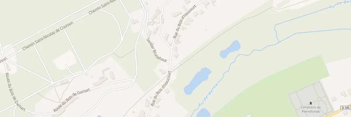 Plan du 35 Rue du Bois d’Haucourt à Pierrefonds
