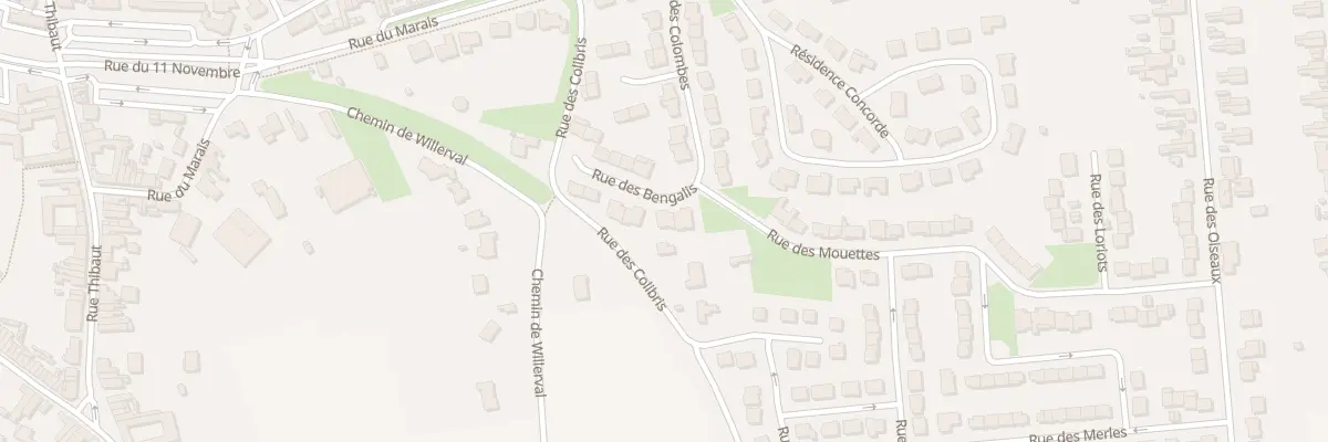 Plan du 23 Rue des Bengalis à Carvin