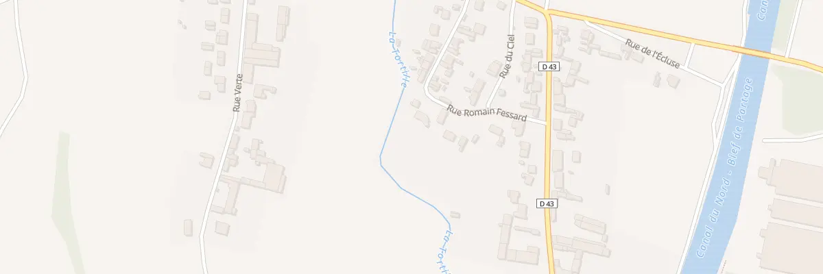 Plan du 16 Rue Romain Fessart à Moislains
