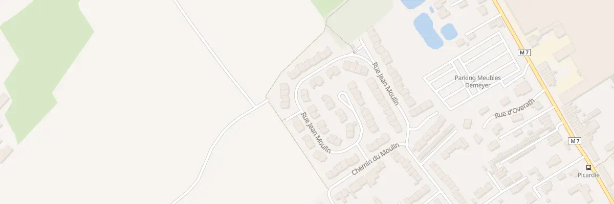 Plan du 53 Rue Jean Moulin à Pérenchies