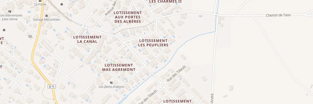 Plan du 38 Av Francois Tane à Palau-del-Vidre
