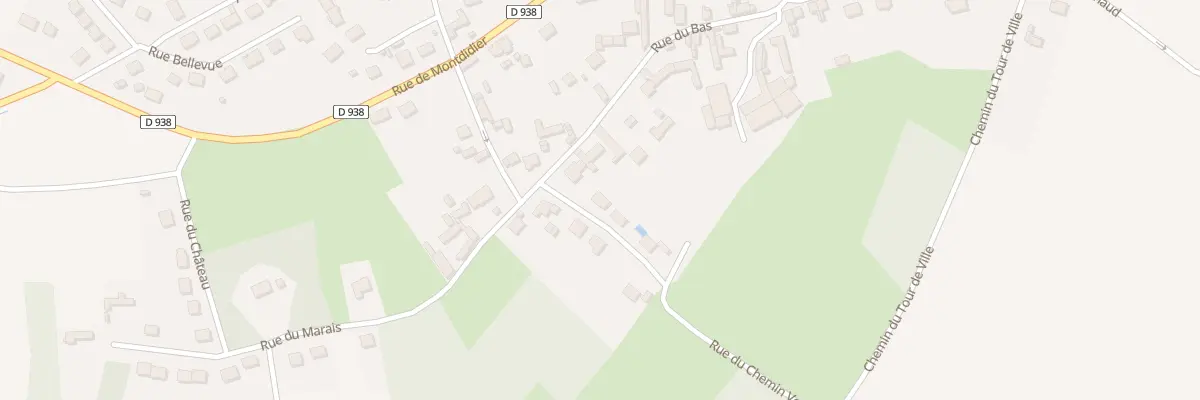 Plan du 35 Rue du Chemin Vert à Larbroye