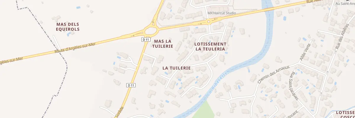 Plan du 20 Rue des Mesanges à Saint-André