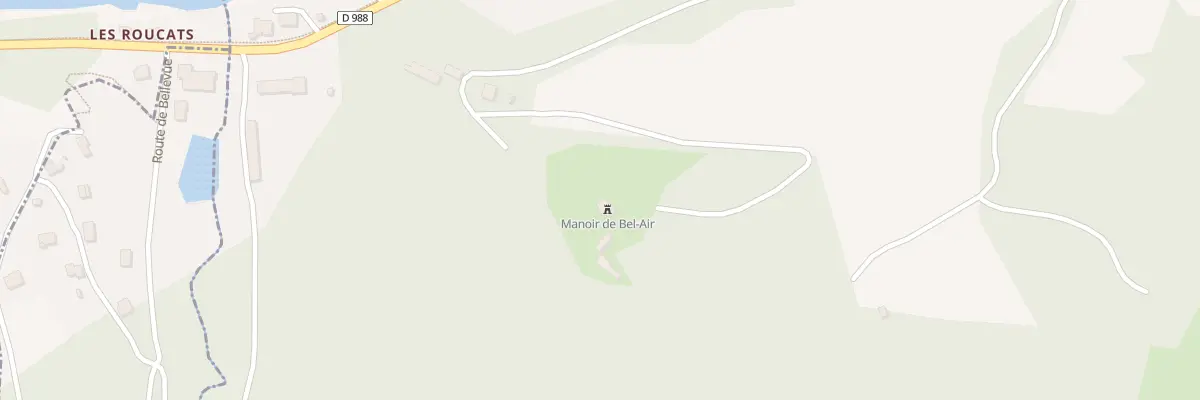 Plan du 5069 Bel Air à Saint Geniez d’Olt et d’Aubrac