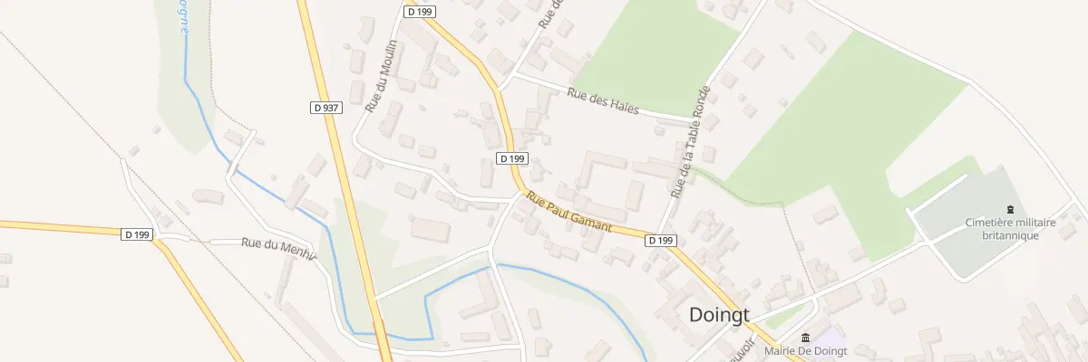 Plan du 59 Rue Robert Héricourt à Doingt