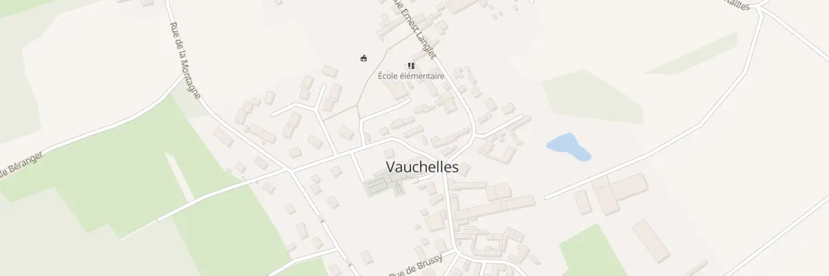 Plan du 34 Rue de la Montagne à Vauchelles