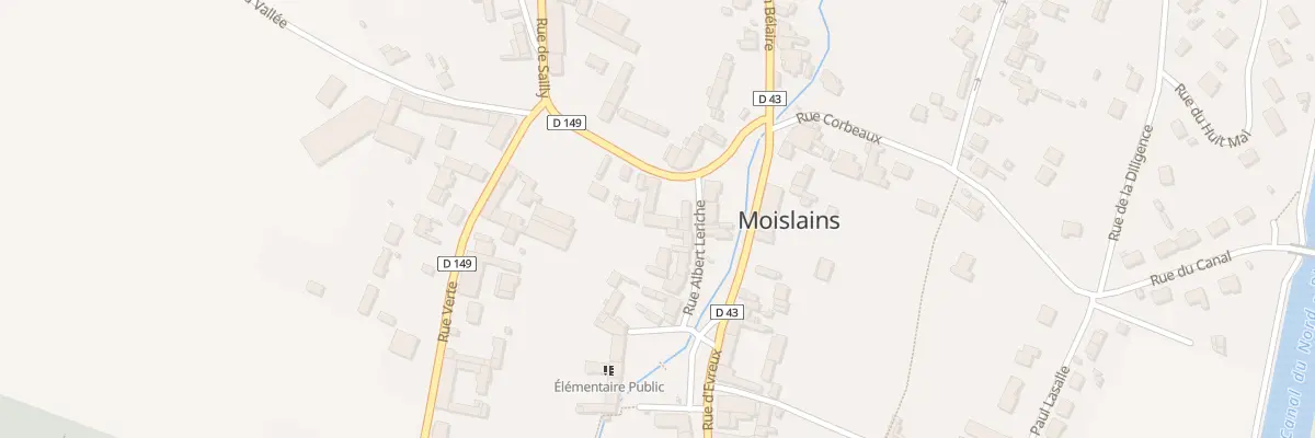Plan du 1 Rue Capron à Moislains