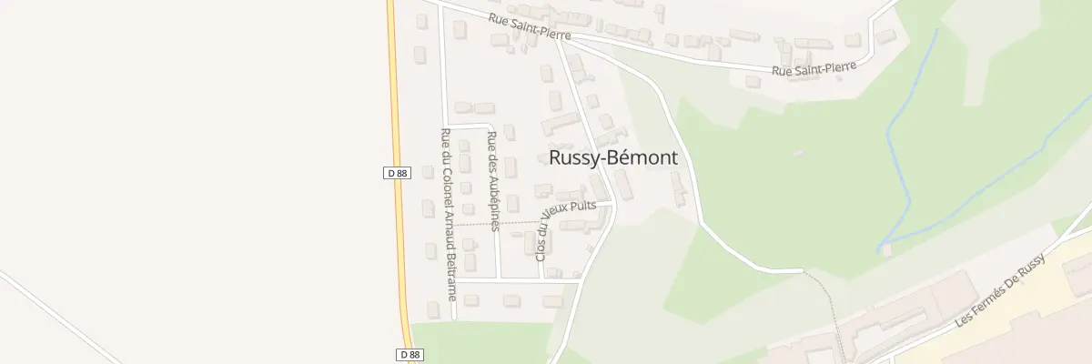 Plan du 4B Clos du Vieux Puits à Russy-Bémont