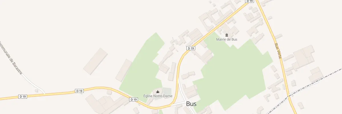 Plan du 15 Rue du Cerisier à Bus